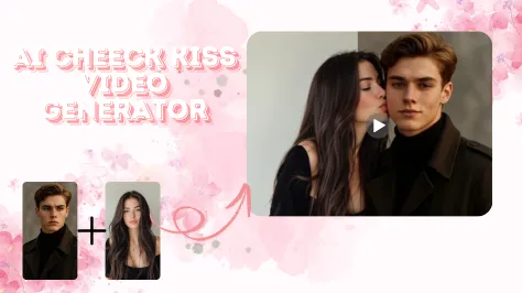 AI Cheek Kiss Video Generator