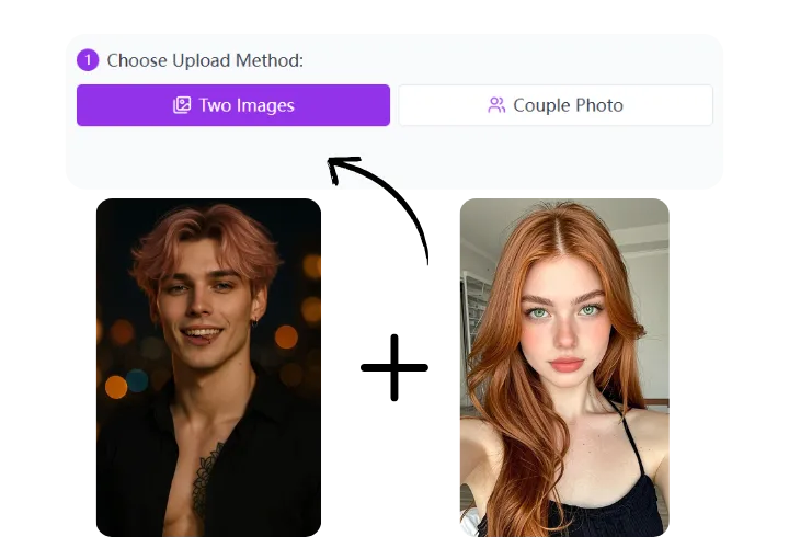 Upload One or Two Photos