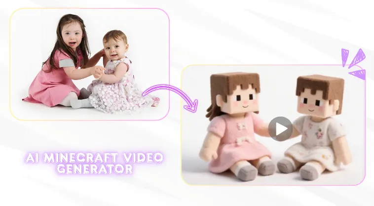 Free AI Minecraft Video Generator
