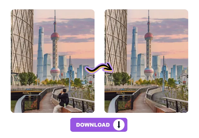 3. Download the cleaned image