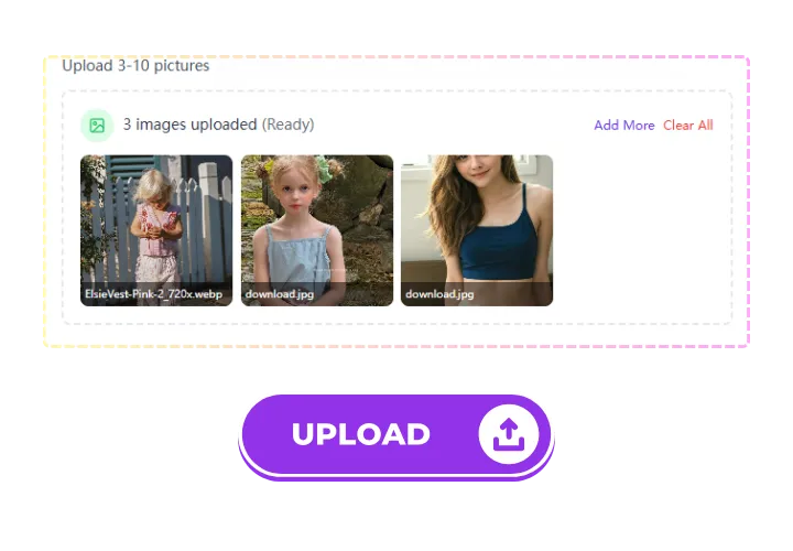 Upload 3–10 Images