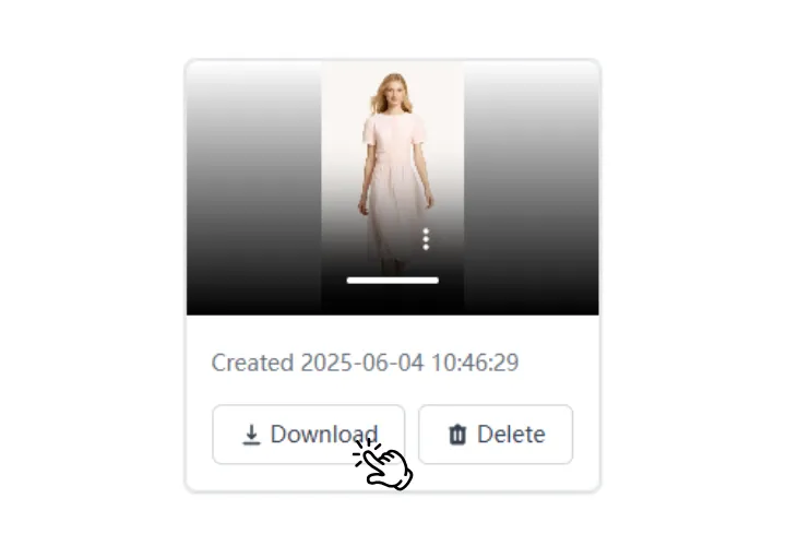 Generate and Download Video