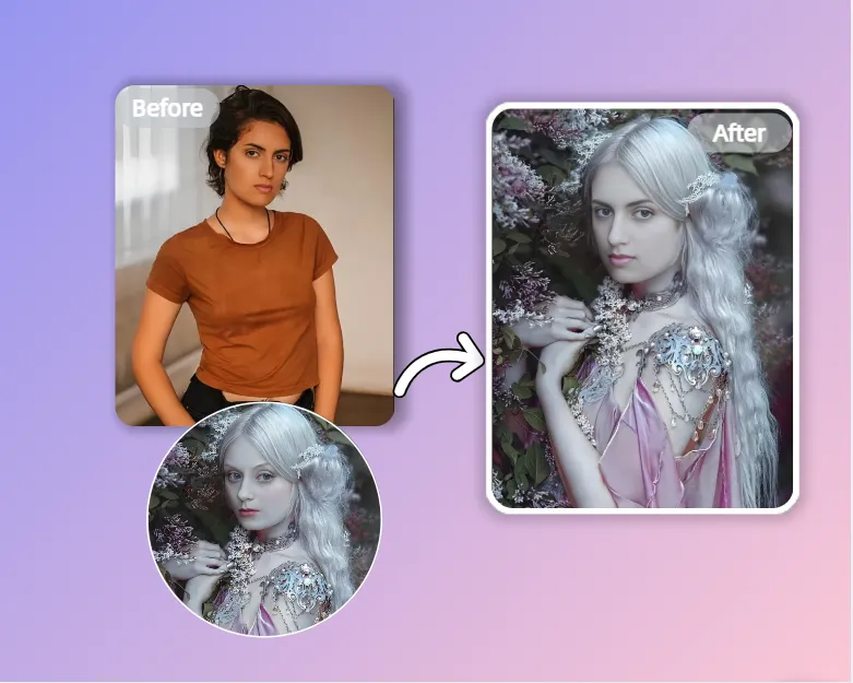 Create Your Fantasy Look: Morph with Characters