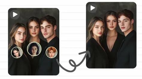 Multiple Video Face Swap