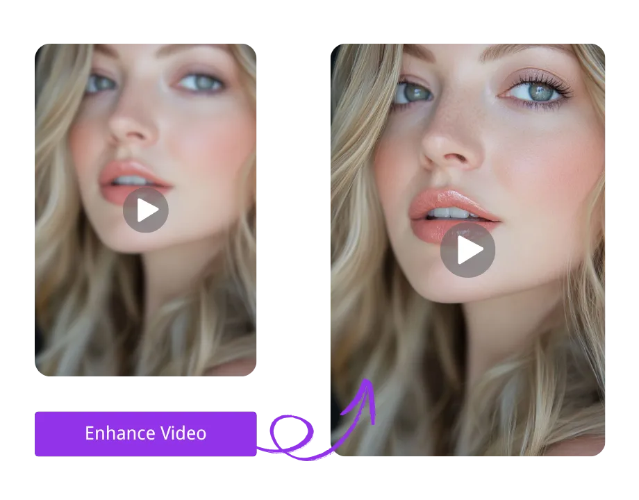 One-Click AI Video Enhancer