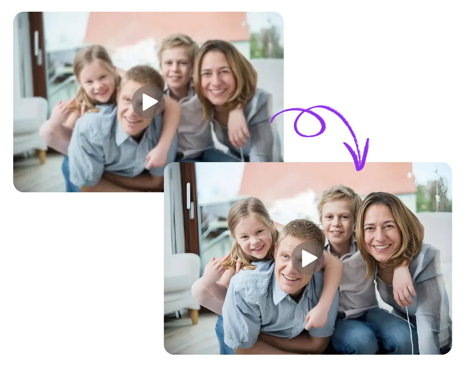 Restore Old & Blurry Family Videos