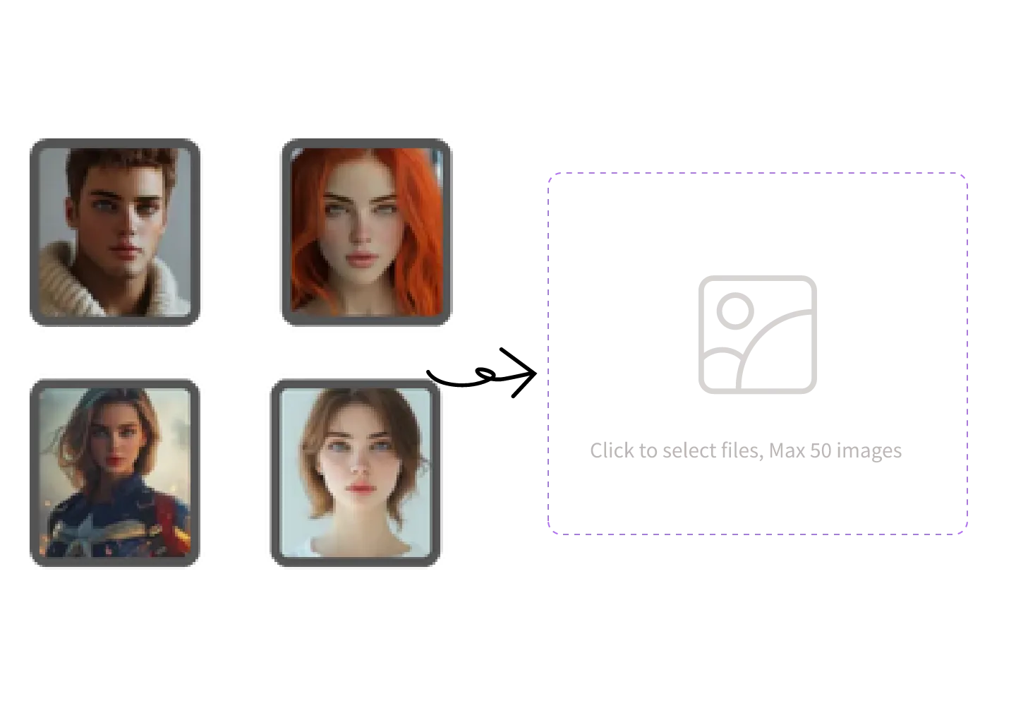 Step 2 Upload Multiple Original Images