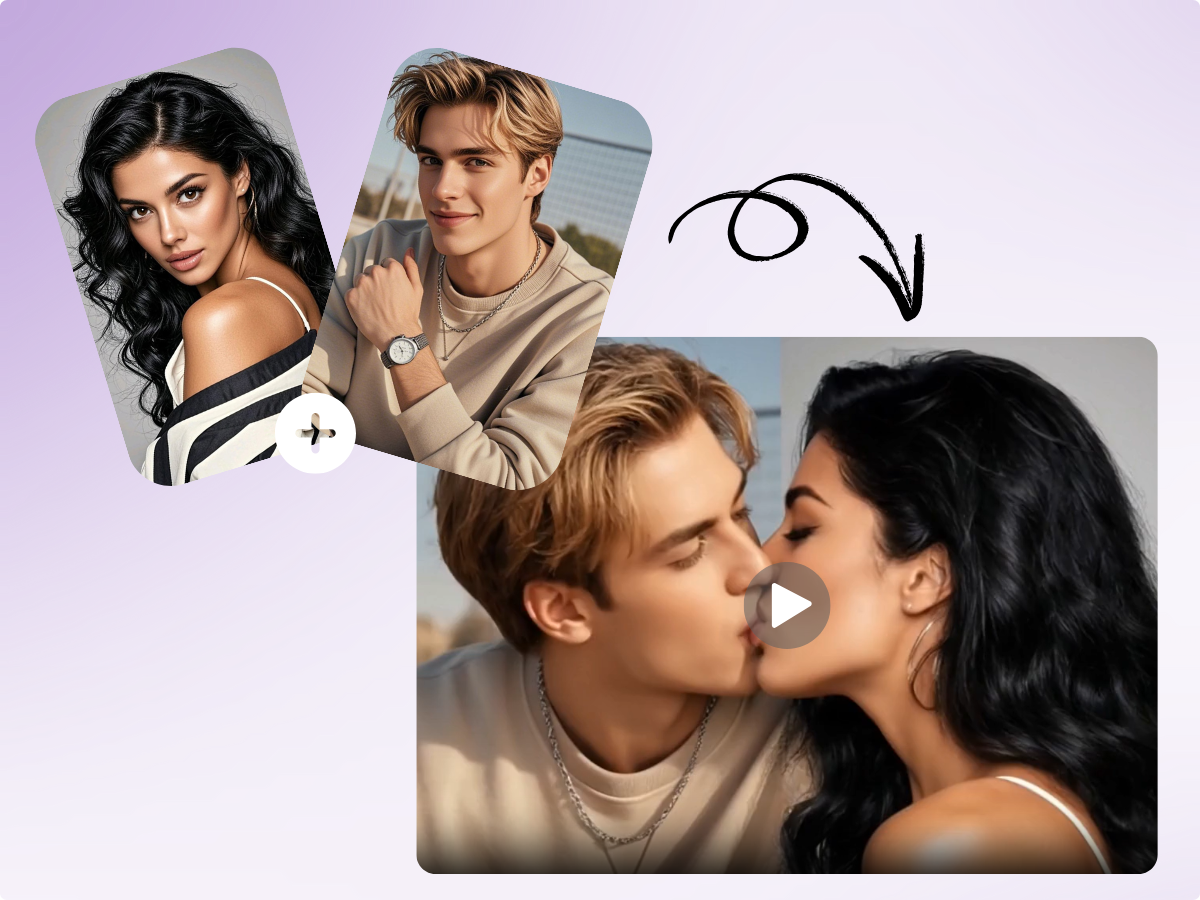 Bring Your Love to Life with Our AI Kiss Generator Free
