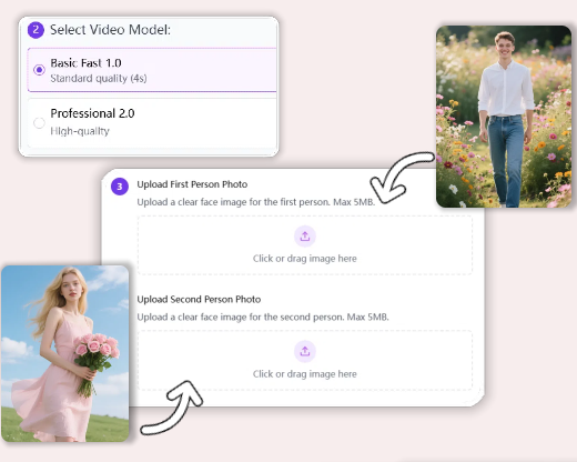 Step 2: Apply AI Kiss Technique Effects