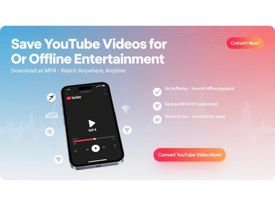 Save YouTube Videos for Offline Entertainment